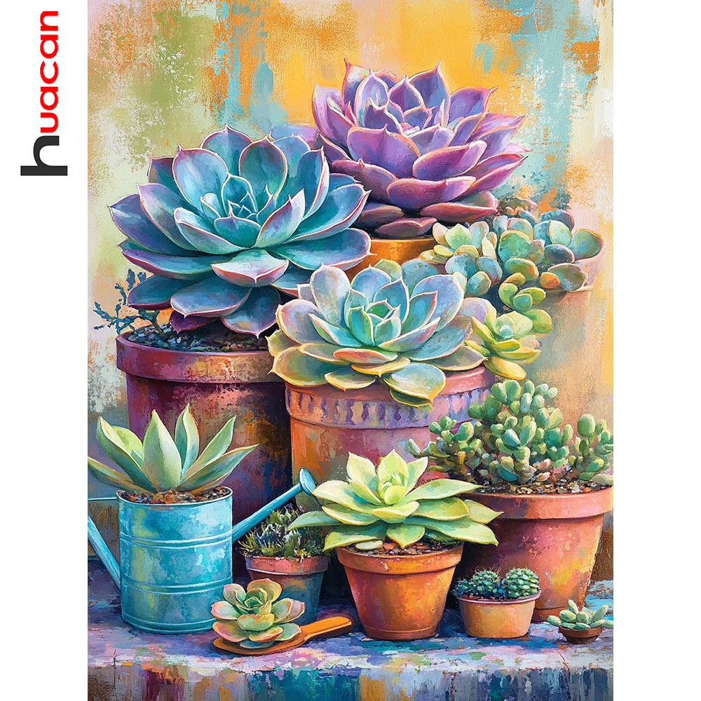 Florist Supply Vases - Lukisan Berlian 5D Huacan Full Square