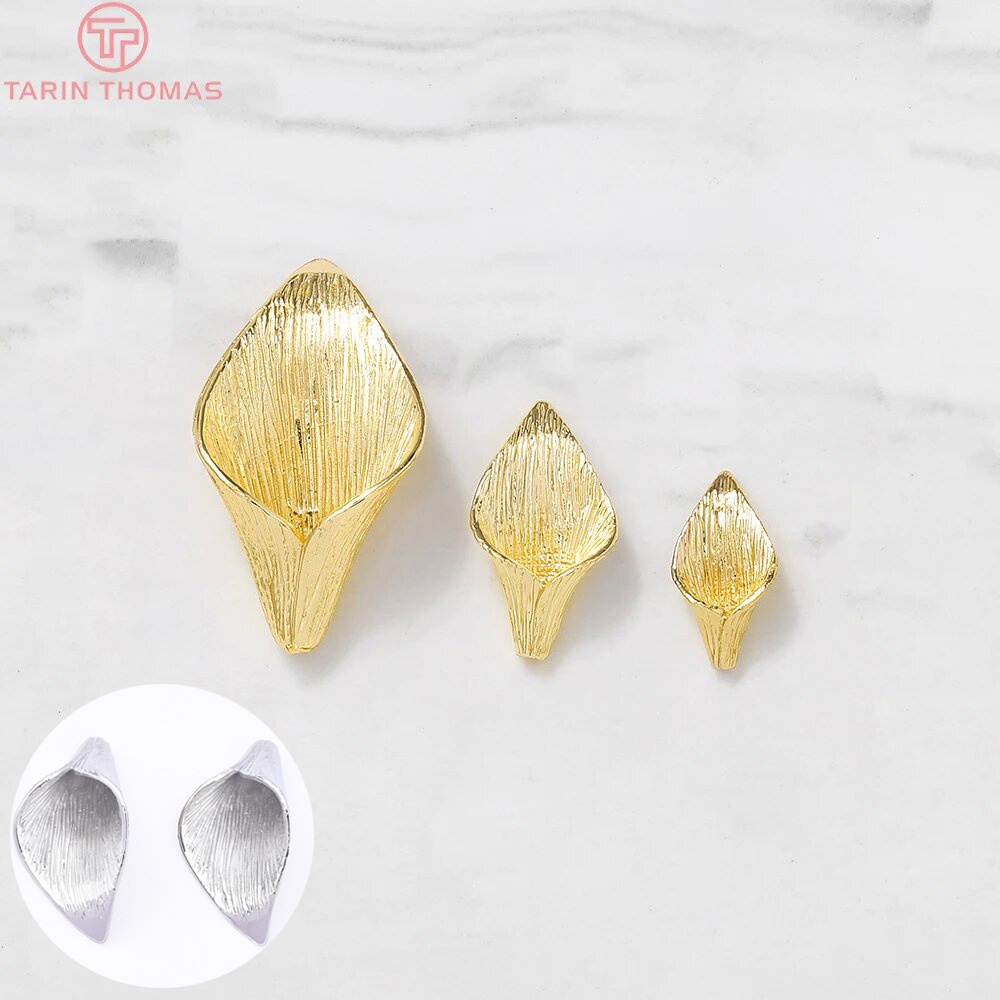 Supply Florist - (3603)6 Buah 8X14MM 10X19MM 24K Warna