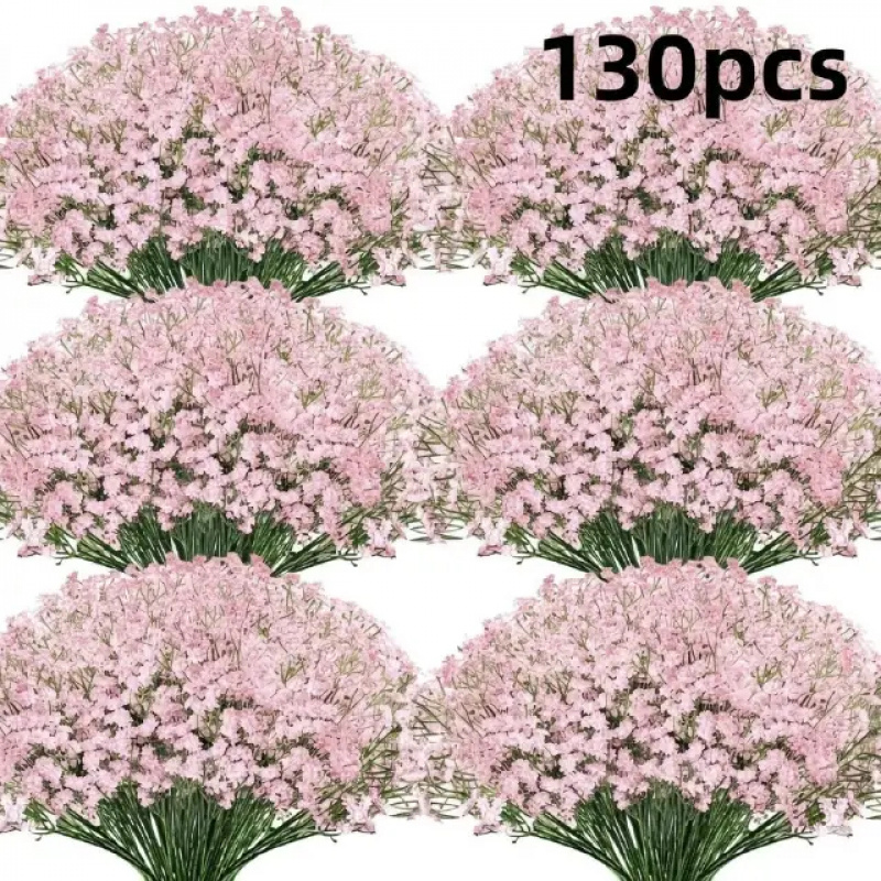Florist Supply Bulk - Buket Bunga Gypsophila Buatan 130 Tangkai