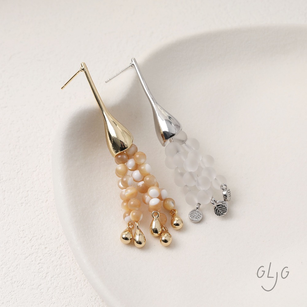 2PCS Anting Stud Bunga Tanduk  - Supply Florist ulasan dan harga
