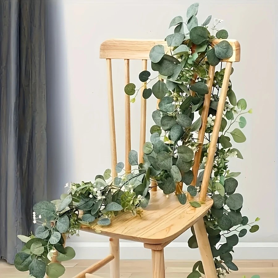 1 buah rangkaian daun eucalypt - Eucalyptus Preserved ulasan dan harga