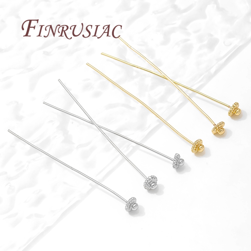 10/20 Buah/Lot Pin Berlapis Em - Supply Florist ulasan dan harga