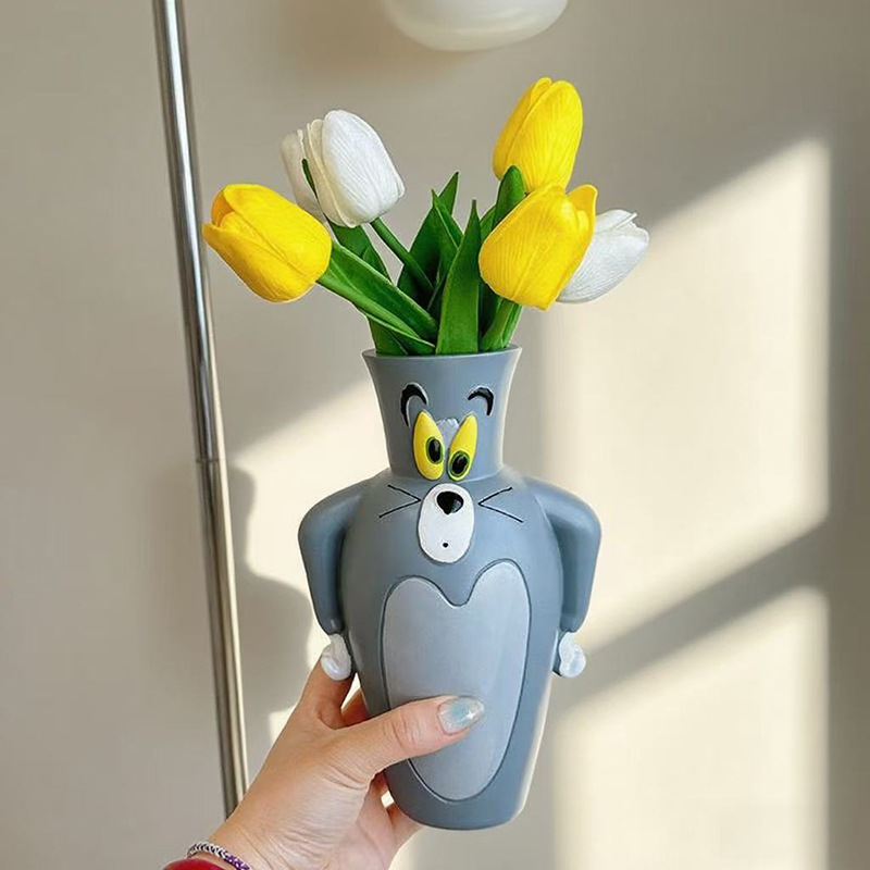 Ornamen Vas Kartun Tom New dan - Florist Supply Vases ulasan dan harga