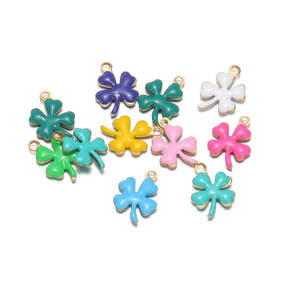 20pcs Liontin Bunga Semanggi E - Supply Florist ulasan dan harga